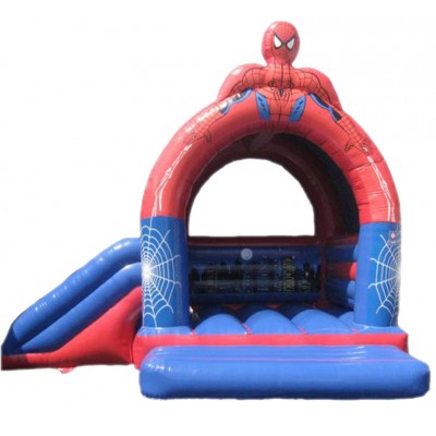 Inflatable Spiderman Bounce House Combo Inflatable Castle Slide Combo Inflatable Jumping Bouncy Castle For Sale