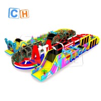 CH New Arrival inflatable monster obstacle course for competition,  inflatable 5K obstacle for adult