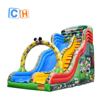 Inflatable slide