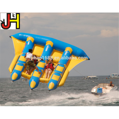 High Quality Inflatable Fly Fish Boat Water Towable Tube Inflatable Banana Boat For Water Game