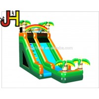 Tropical inflatable water slide inflatable water slides for kids and adults