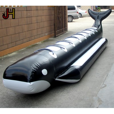 high quality inflatable shark boat inflatable tube banana boat