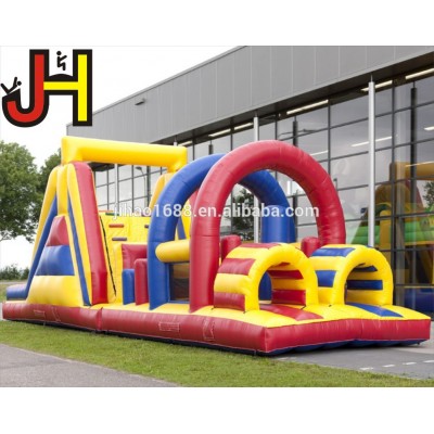 Challenge Obstacle Run Inflatable Sport Game Inflatable Obstacle Course For Sale