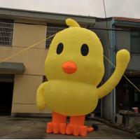 Giant Inflatable Cock Cartoon Model Inflatable Chicken Balloon/Inflatable Animal Model For Sale