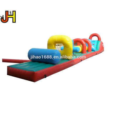 Inflatable Floating Water Obstacle Course For Amusement