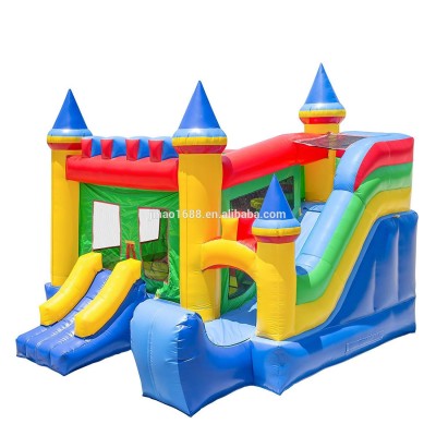 Hot Sale Commercial Inflatable Jumping Castle With Slide Combo For Sale