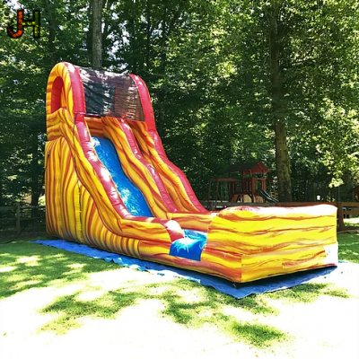 Inflatable Flamin Slippity Slide Inflatable Water Slides