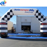 Hot sale inflatable advertising arch inflatable finish line for events