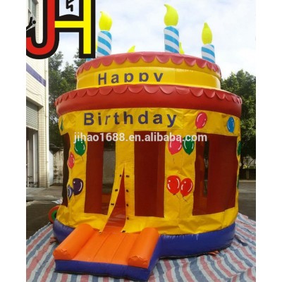 Birthday Cake Inflatable Bounce House Inflatable Birthday Cake Bouncer For Party